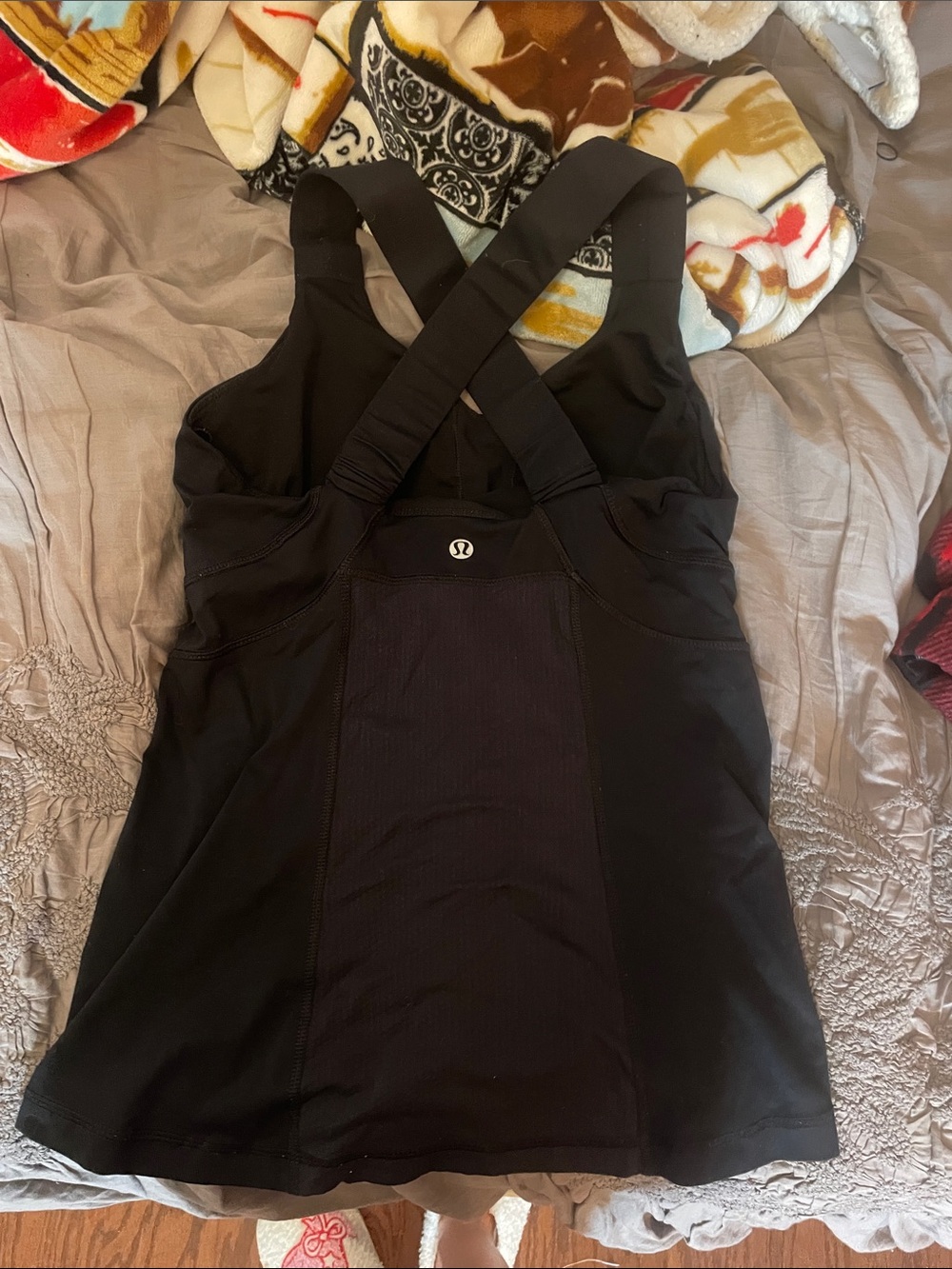 Black Lululemon tank top